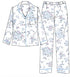 Marlon 'Floral Bouquet' Wincey on White Pyjama Set MA45751